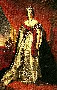 unknow artist en ung och vacker drottning victoria av stora brittranien china oil painting reproduction